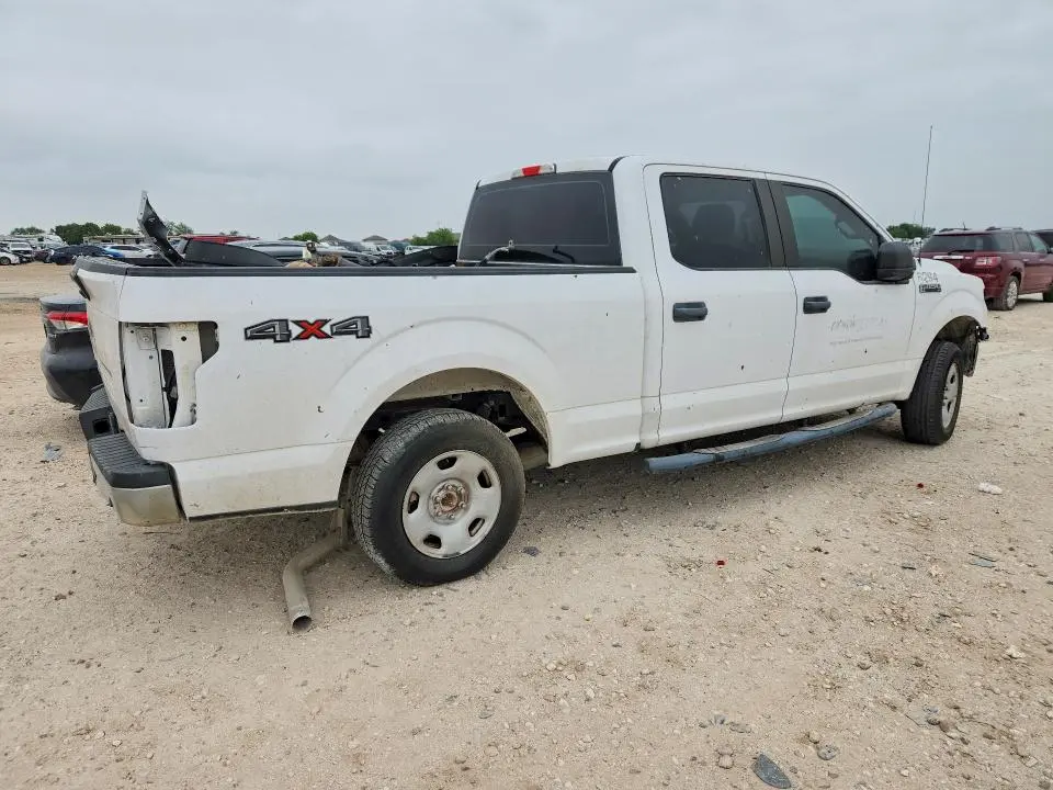 2018 FORD F150 XL 4WD 5.0L V-8 FFV CREW CAB