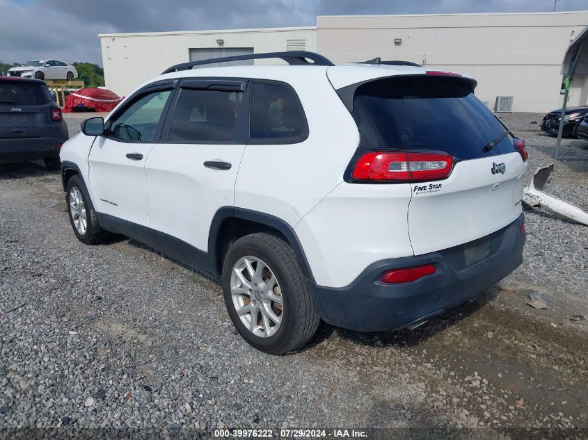 2016 JEEP CHEROKEE SPORT