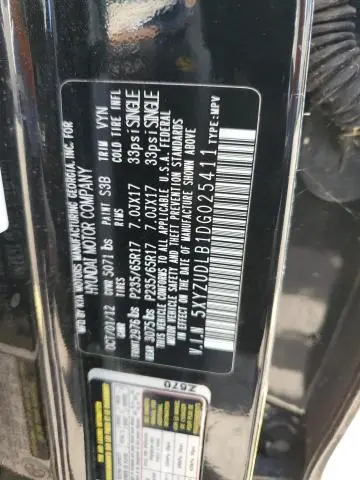 2013 HYUNDAI SANTA FE SPORT   