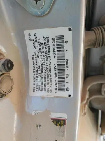 2011 HONDA CIVIC EXL  