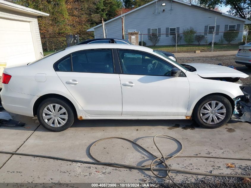 2011 VOLKSWAGEN JETTA 2.0L S