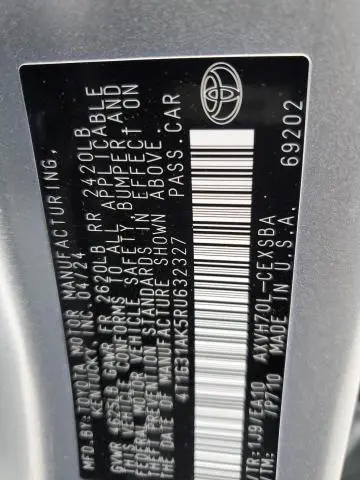 2024 TOYOTA CAMRY SE NIGHT SHADE  