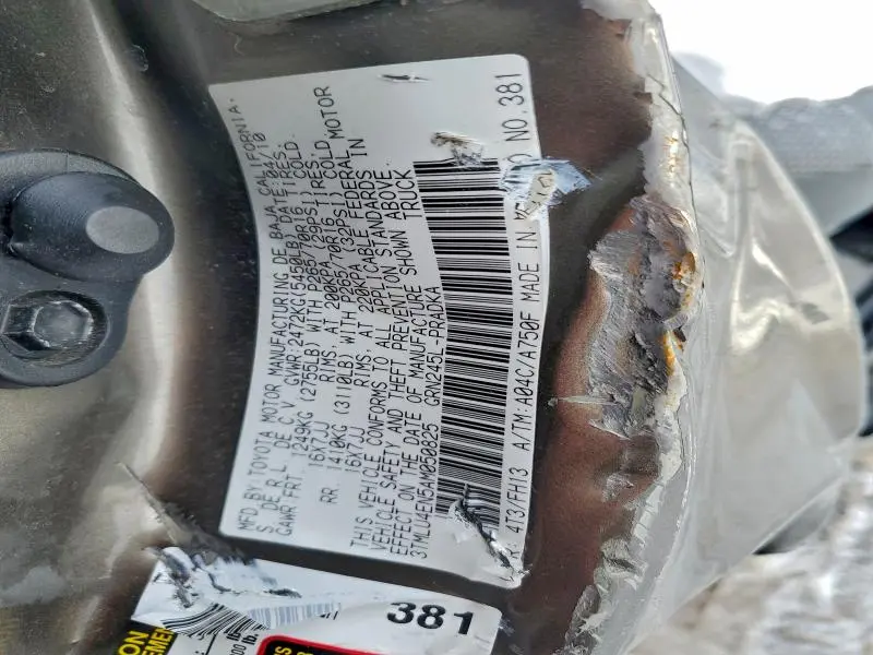 2010 TOYOTA TACOMA DOUBLE CAB  