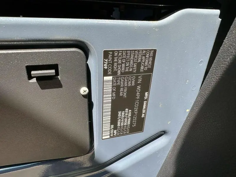 2019 MERCEDES-BENZ SPRINTER 2500  