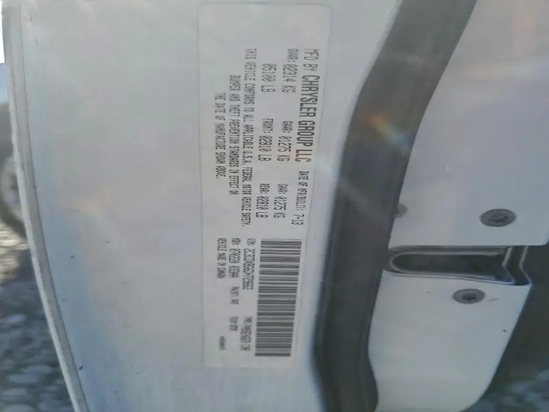 2013 DODGE CHARGER SE  