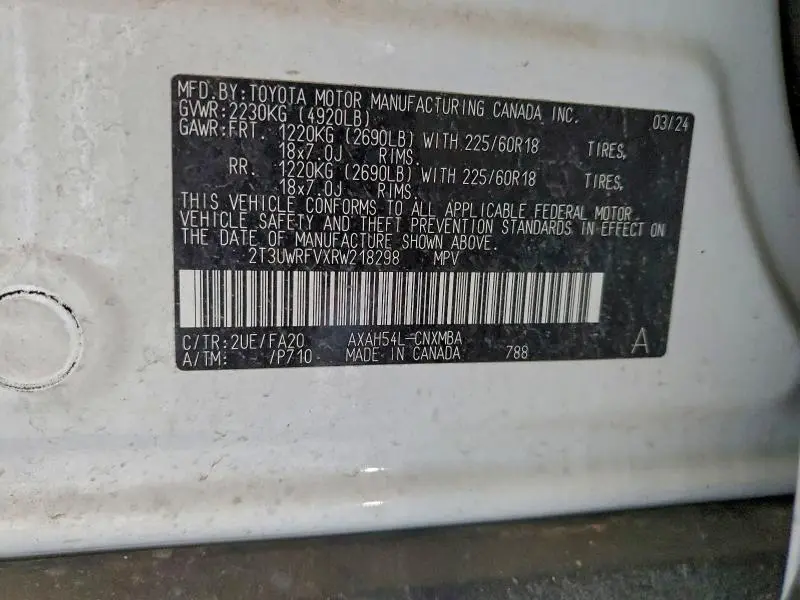 2024 TOYOTA RAV4 WOODLAND EDITION  