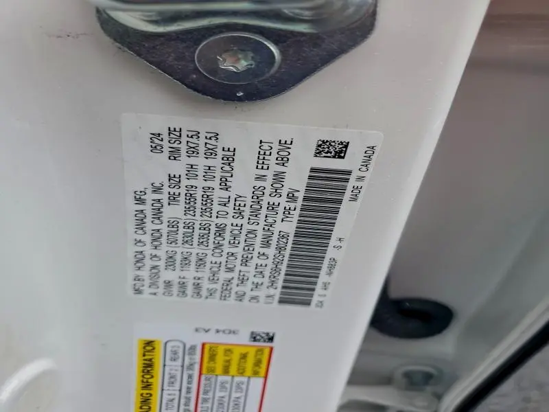 2025 HONDA CR-V SPORT TOURING  