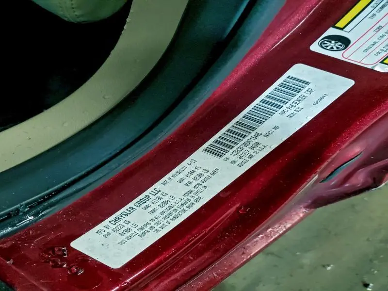 2013 CHRYSLER 200 LIMITED  