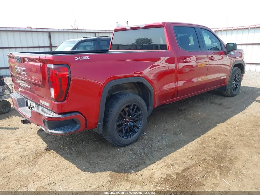 2021 GMC SIERRA 1500 4WD  STANDARD BOX ELEVATION