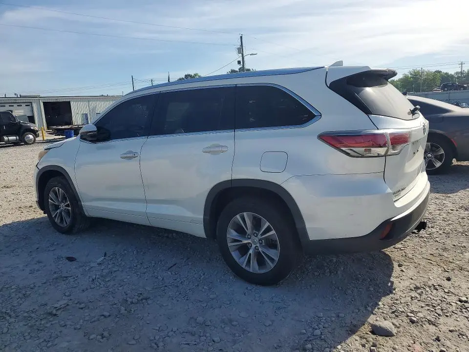 2015 TOYOTA HIGHLANDER XLE  