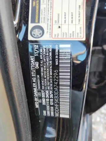 2013 MERCEDES-BENZ E 350  