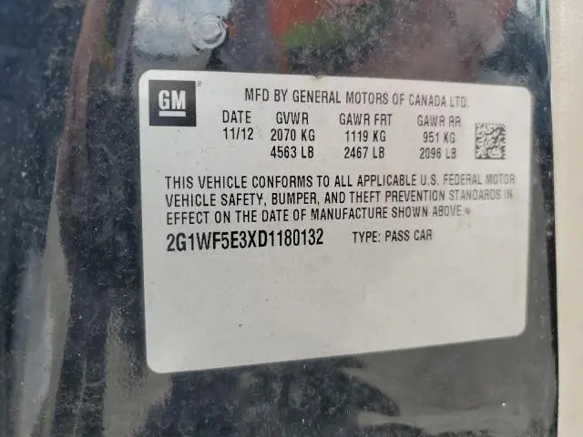 2013 CHEVROLET IMPALA LS  