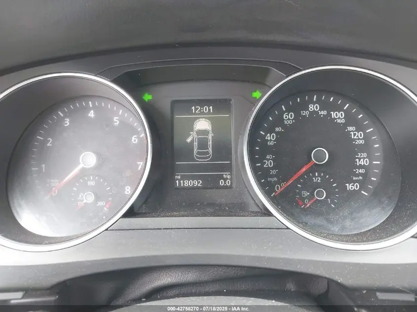 2017 VOLKSWAGEN JETTA 1.4T SE
