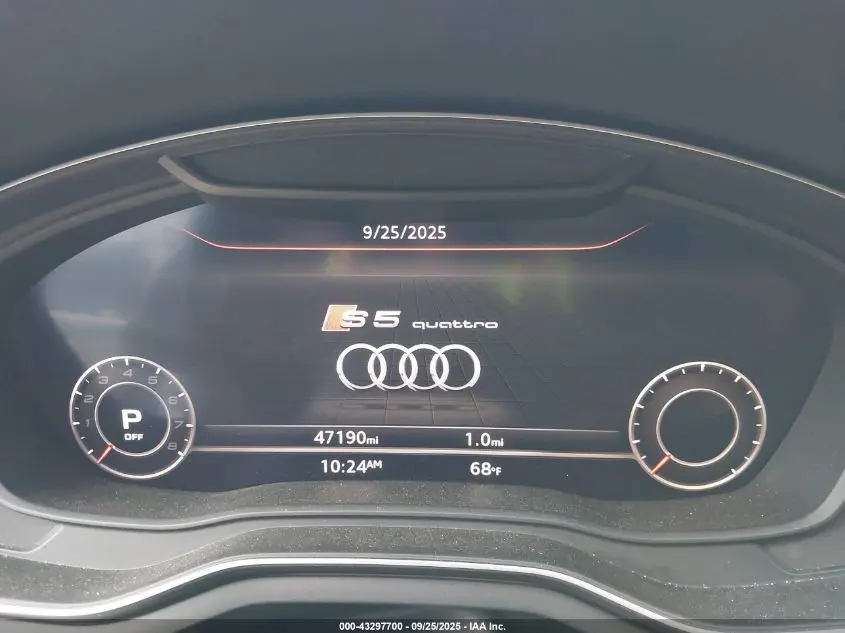 2019 AUDI S5 3.0T PREMIUM