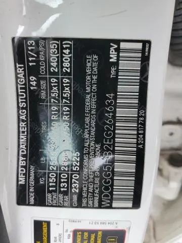 2014 MERCEDES-BENZ GLK 350  