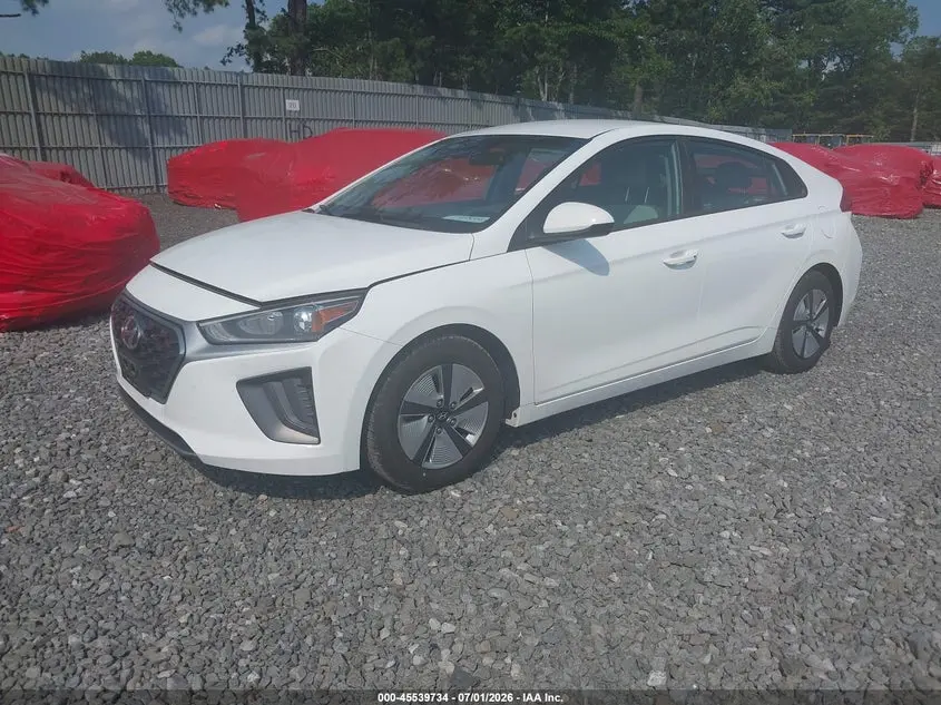 2021 HYUNDAI IONIQ HYBRID BLUE