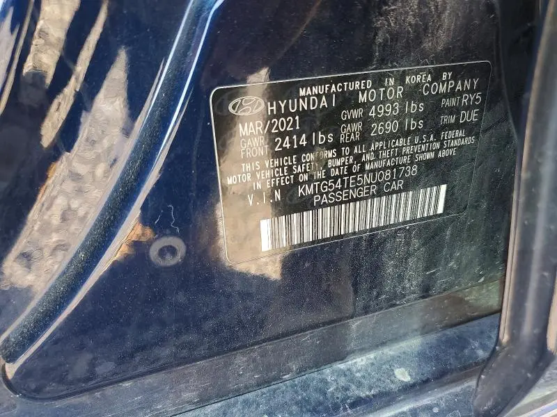 2022 GENESIS G70 3.3T STANDARD  