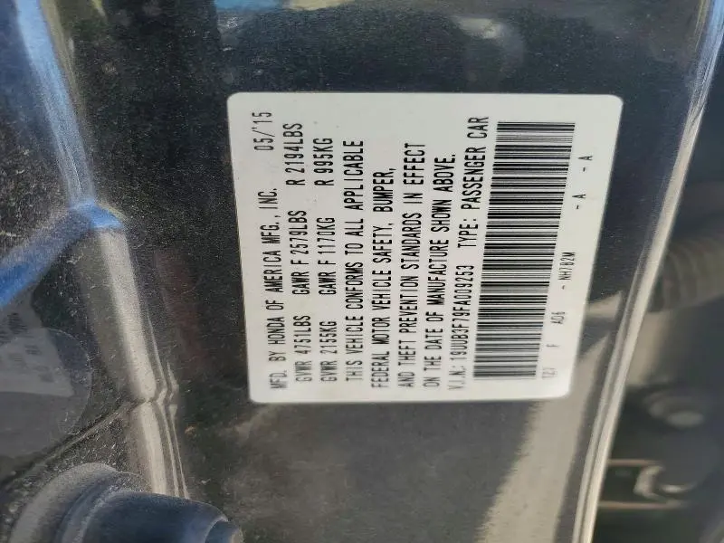 2015 ACURA TLX ADVANCE  