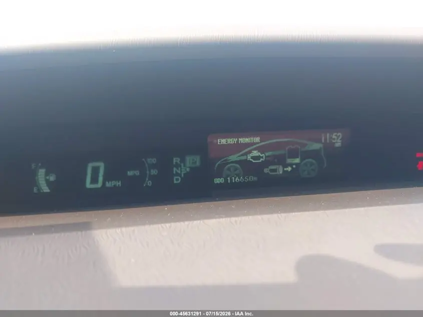 2011 TOYOTA PRIUS TWO