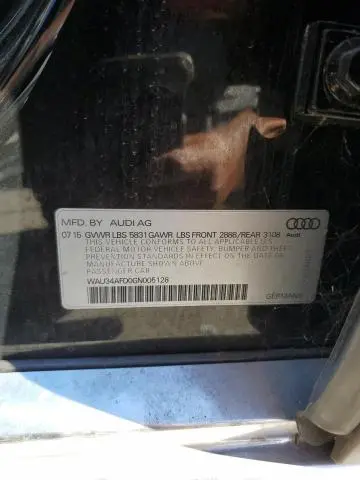 2016 AUDI A8 L QUATTRO  