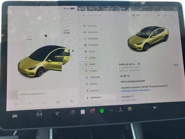 2020 TESLA MODEL 3