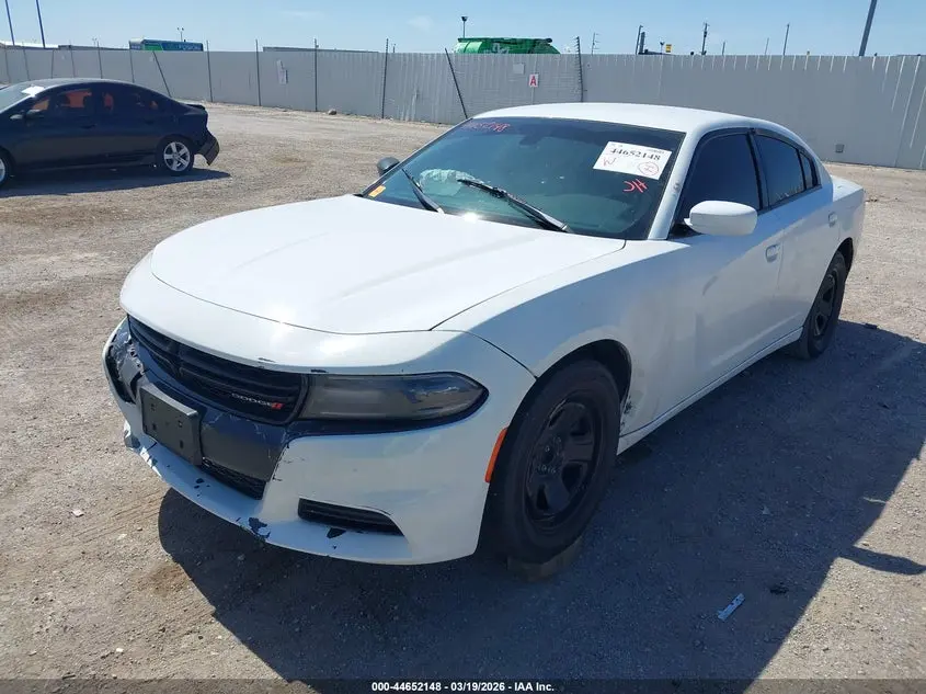 2017 DODGE CHARGER POLICE RWD