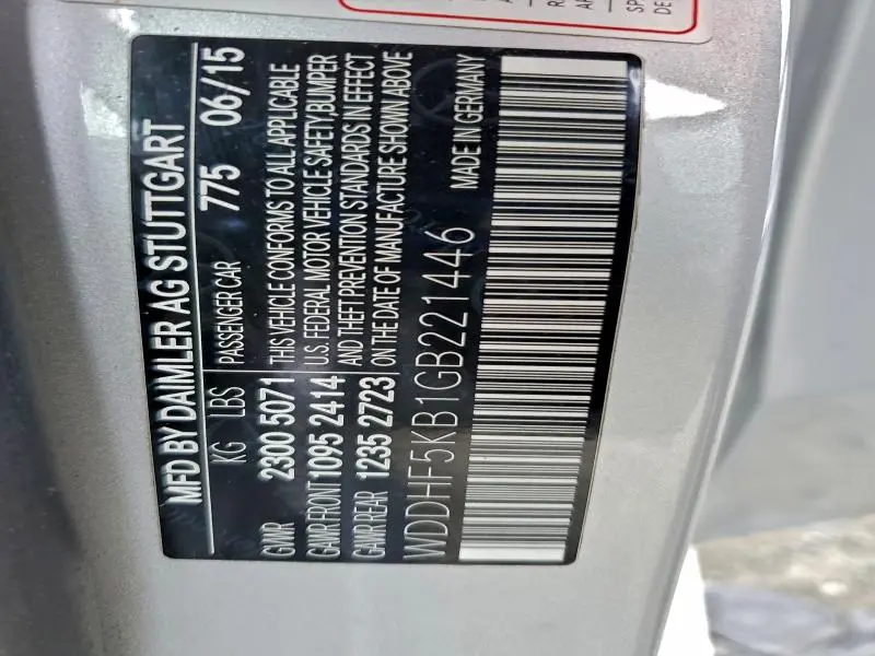 2016 MERCEDES-BENZ E 350  