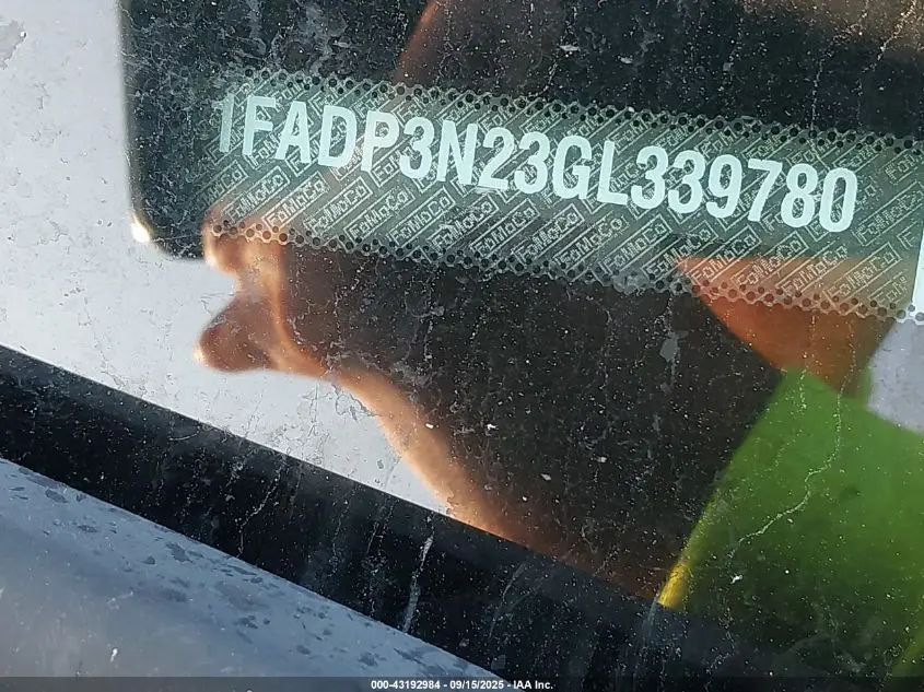 2016 FORD FOCUS TITANIUM