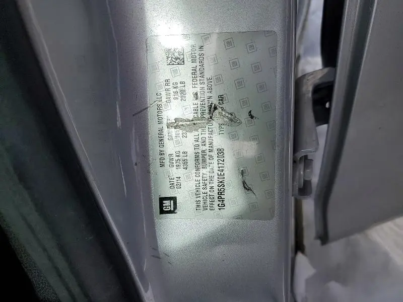 2014 BUICK VERANO CONVENIENCE  