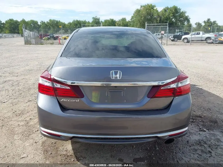 2016 HONDA ACCORD LX