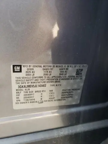 2018 GMC TERRAIN SLE