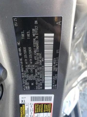 2025 TOYOTA HIGHLANDER LE  