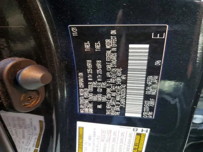 2022 LEXUS RX 350 L  