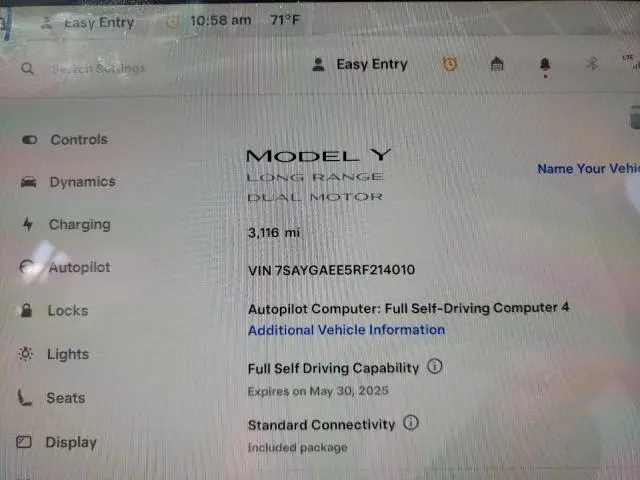 2024 TESLA MODEL Y 