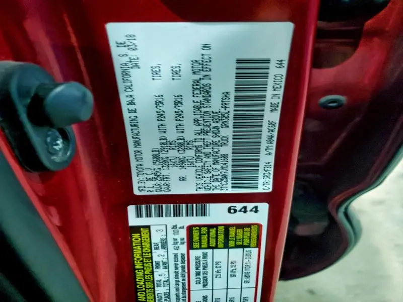 2018 TOYOTA TACOMA DOUBLE CAB  