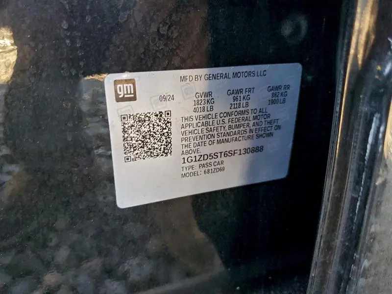 2025 CHEVROLET MALIBU LT  