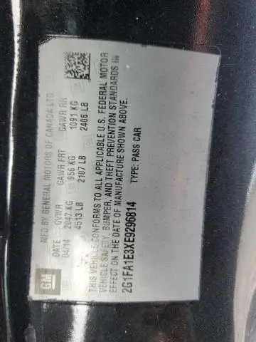 2014 CHEVROLET CAMARO LS  