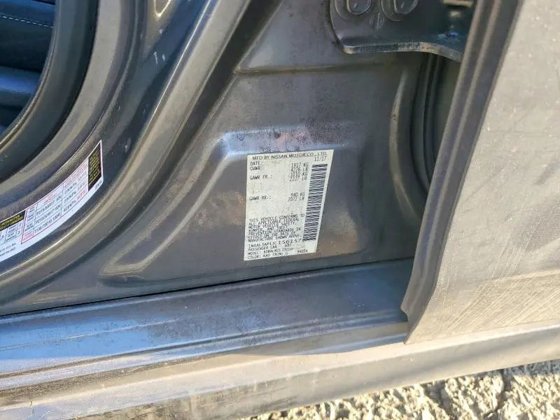 2018 NISSAN ALTIMA 2.5  