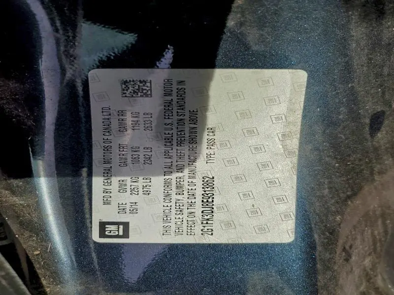 2014 CHEVROLET CAMARO 2SS  