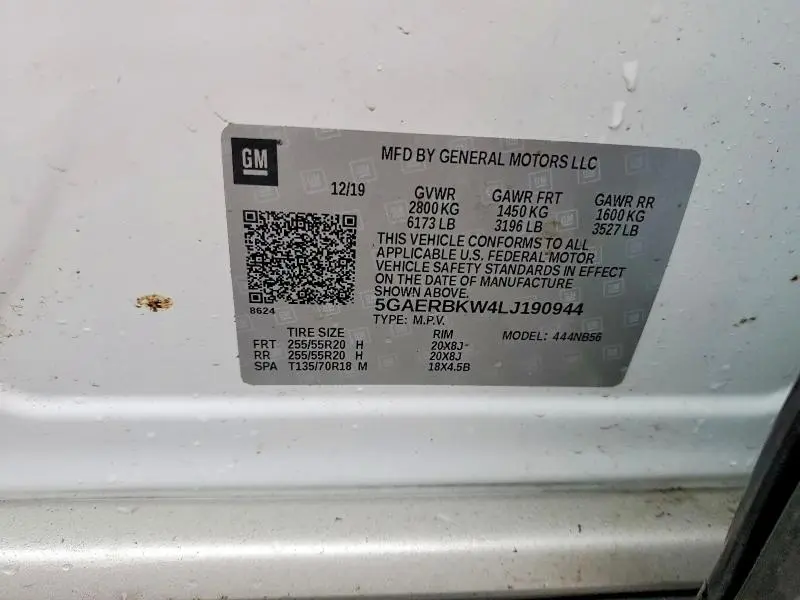 2020 BUICK ENCLAVE ESSENCE  