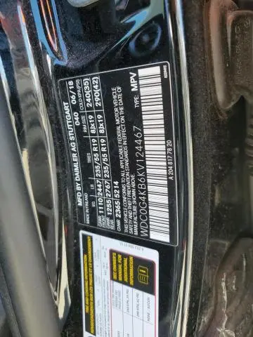 2019 MERCEDES-BENZ GLC 300 4MATIC  