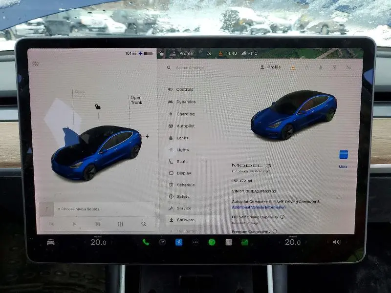 2018 TESLA MODEL 3   