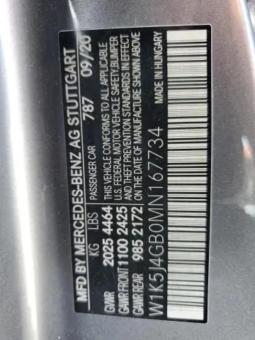 2021 MERCEDES-BENZ CLA 250  