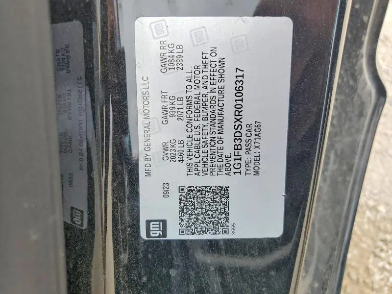 2024 CHEVROLET CAMARO LS  