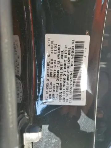 2013 HONDA ACCORD SPORT  