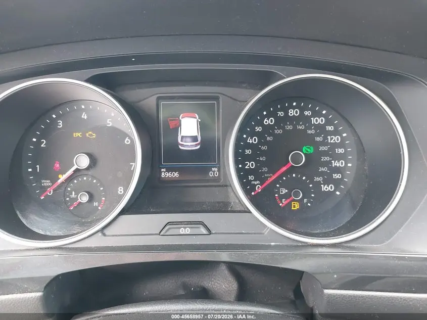 2020 VOLKSWAGEN TIGUAN 2.0T S