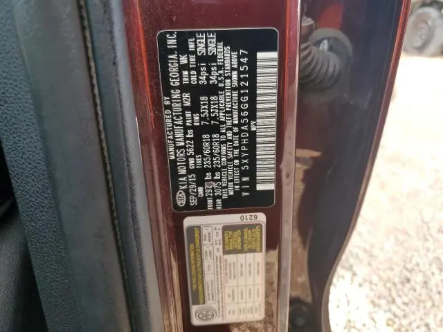 2016 KIA SORENTO EX  