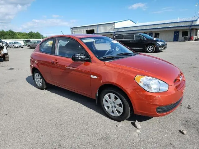 2010 HYUNDAI ACCENT BLUE  