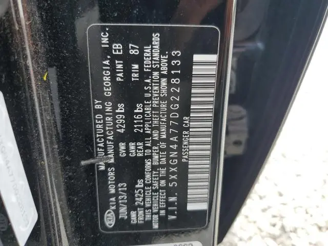 2013 KIA OPTIMA EX  
