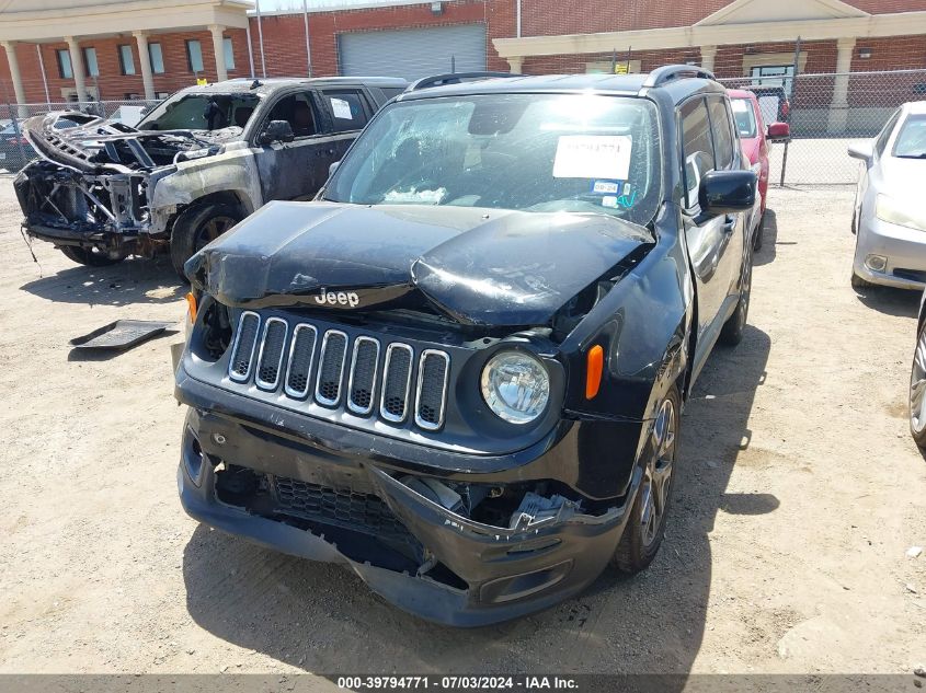 2018 JEEP RENEGADE LATITUDE FWD